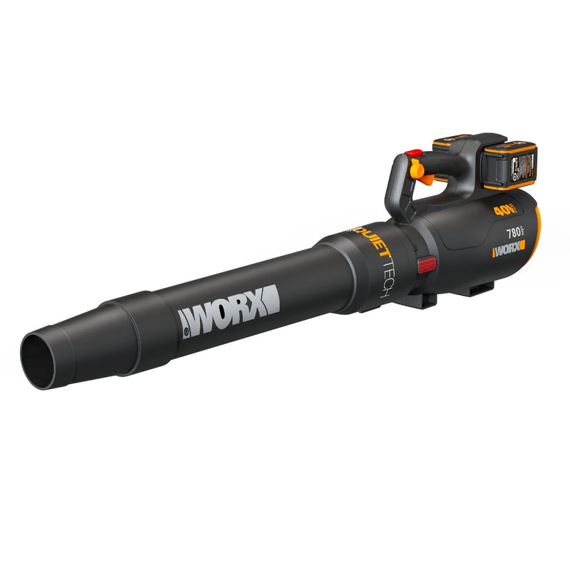 Worx 40V Power Share 780 CFM 190 MPH QuietTech Leaf Blower C9