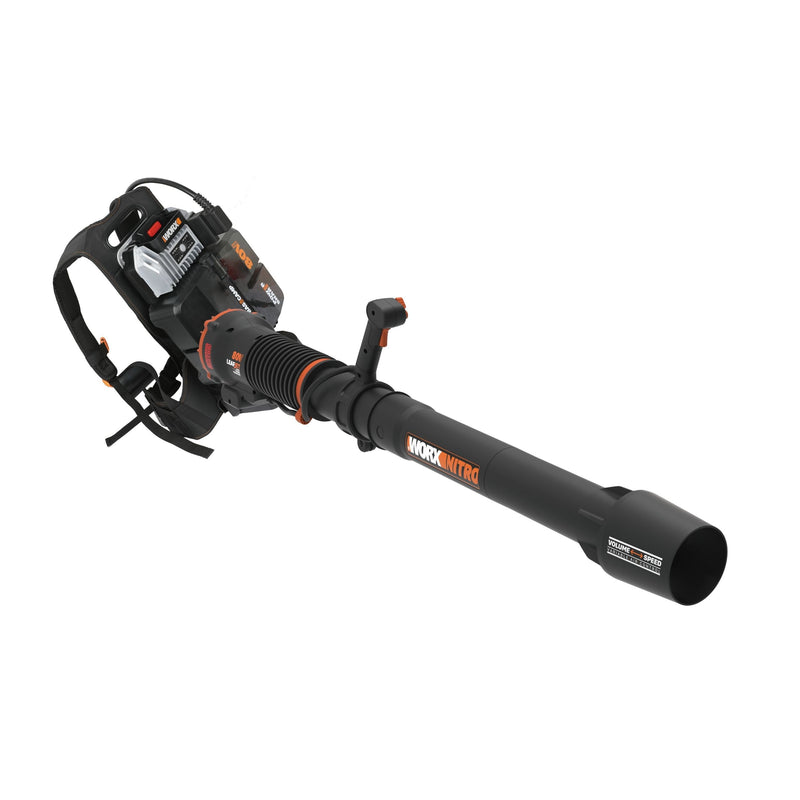 Worx Nitro 80V 800CFM Cordless Brushless Backpack Leaf Blower R4