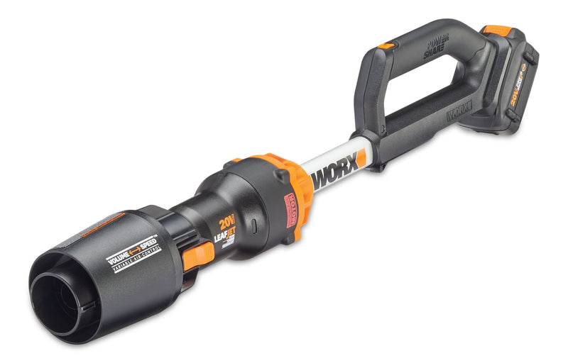 WORX WG543 20V Power Share Cordless Leafjet Blower/Sweeper, 4Ah Battery B8