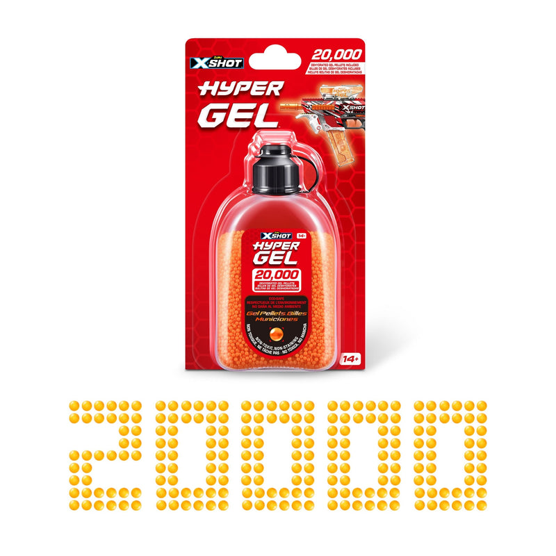 X-Shot Hyper Gel Eco-Safe Pellet Refills, 20000-Balls, Ages 14+ P3