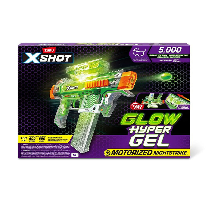 X-Shot Hyper Gel Glow In The Dark NightStrike Blaster C1