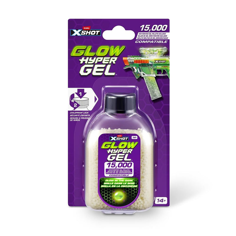 X-Shot Hyper Gel Glow Pellet Refill Pack with 15000 Hyper Gel Pellets C3