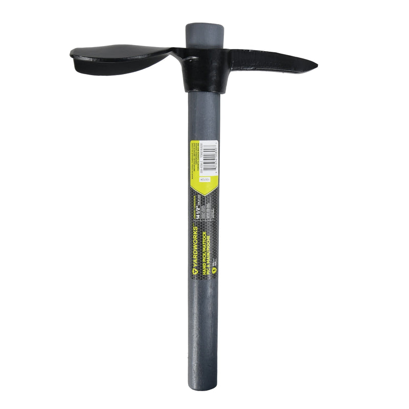 Yardworks 10-in 2.5-lb Hand Pick/Mattock, Hardwood Shaft S7