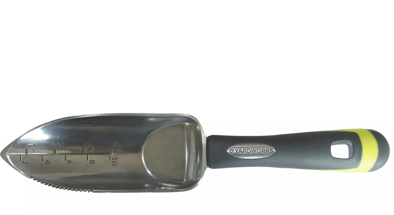 Yardworks 14-in Aluminium Hand Transplanter with Rubber Handle, XL E8