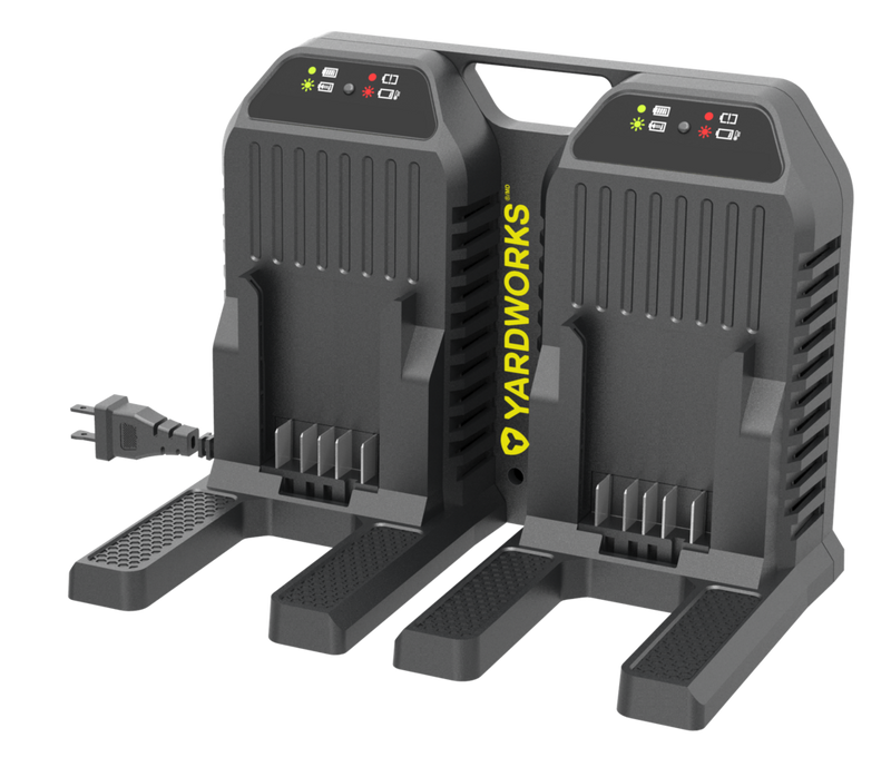 Yardworks 48V Max Dual Port Battery Charger F7