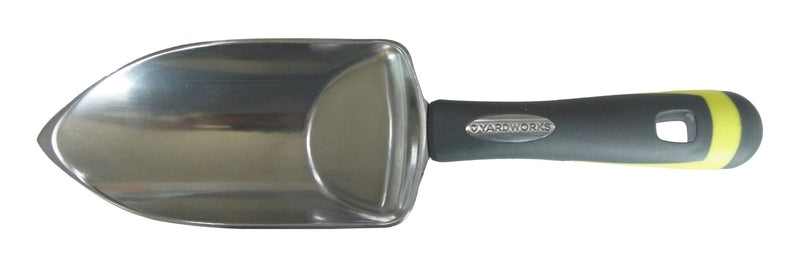 Yardworks Aluminium Hand Trowel with Rubber Handle, XL R1