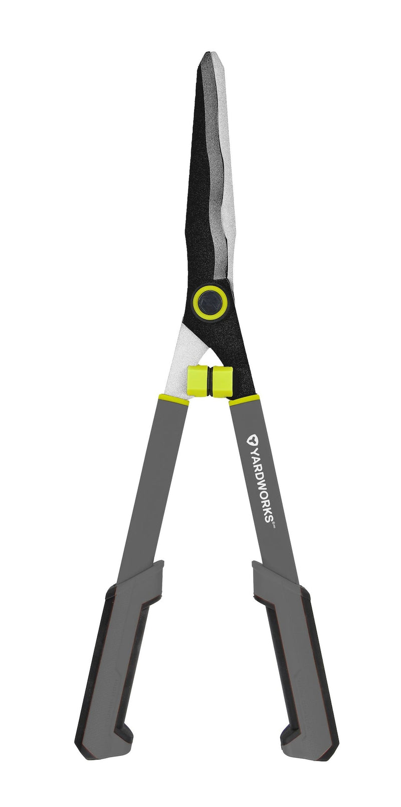 Yardworks Steel Hedge Shear with Comfort Grips, Black I4
