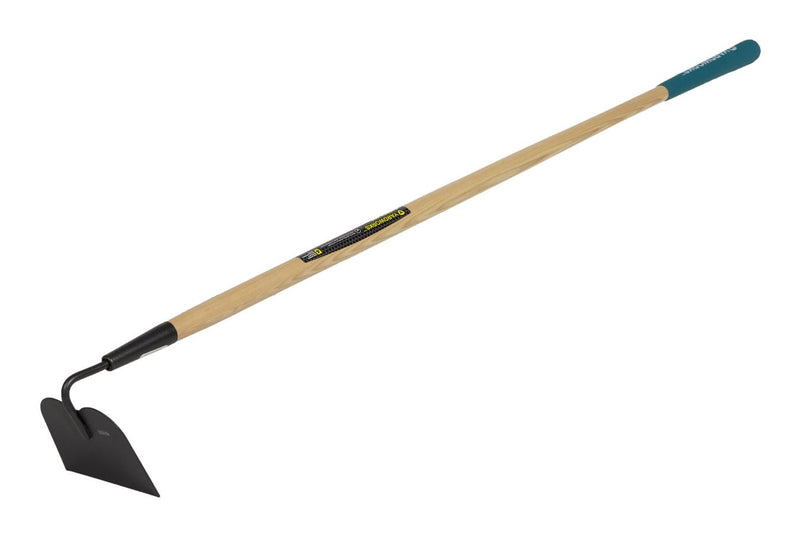 Yardworks Tempered-Steel Garden Hoe, 48-in Hardwood Shaft P5
