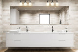 Z-Lite Bryant 3-Light Vanity Light, Black with Opal Shade