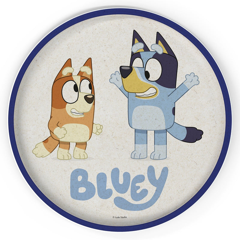 Zak Designs Bluey Bamboo Fibre Plate, 8-in L1