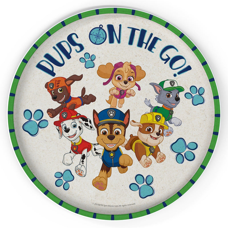 Zak Designs Paw Patrol Bamboo Fibre Plate, 8-in H3