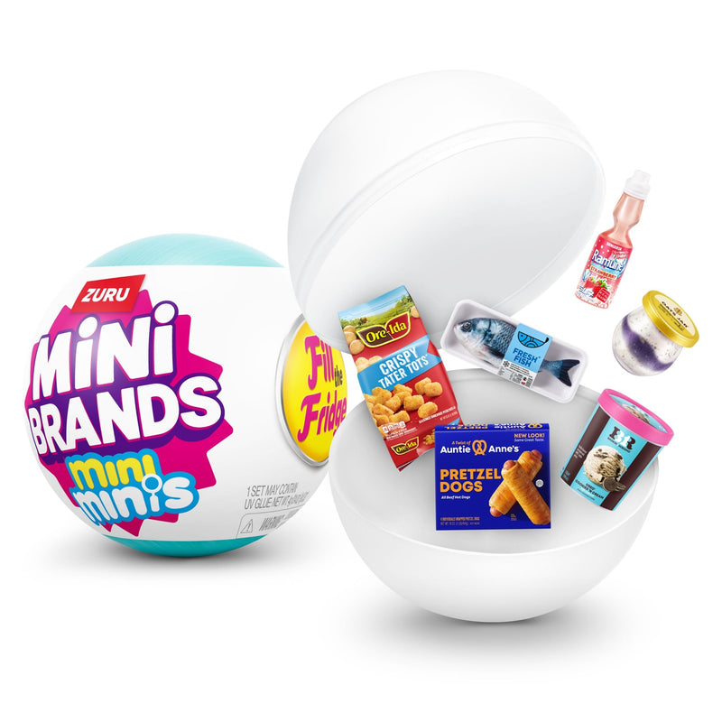 Zuru Mini Brands Mini Minis Fill the Fridge Miniature Toys G7