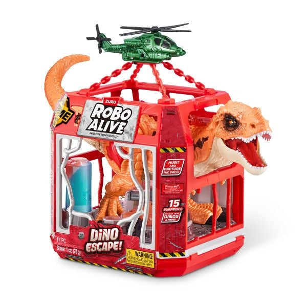 Zuru Robo Alive Dino Escape Series 1 Dinosaur Playset F3