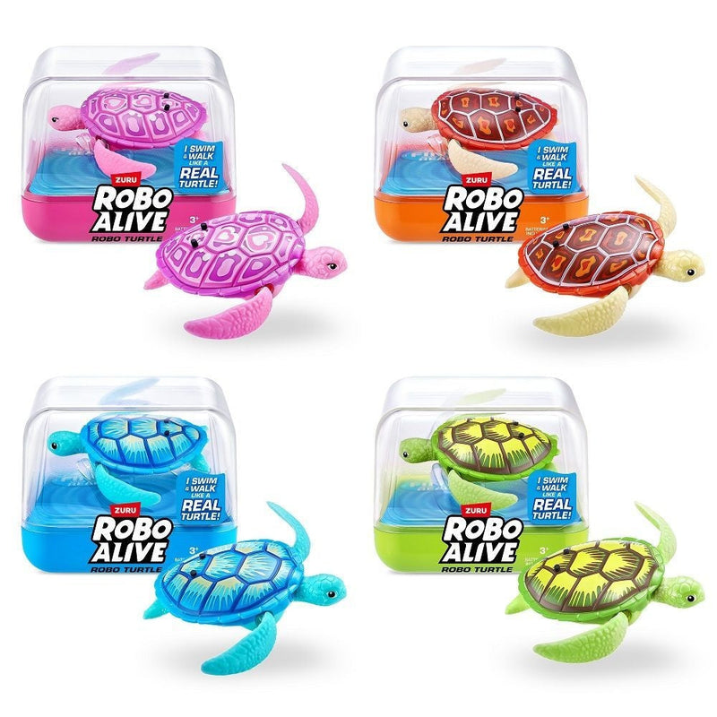 Zuru Robo Turtle Ultra-Realistic Robot Pet for Ages 4+ N4