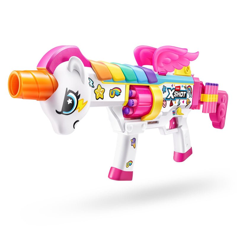 Zuru X-Shot Big Rizz Blastercorn Foam Dart Toy Blaster with 24 Darts Z7