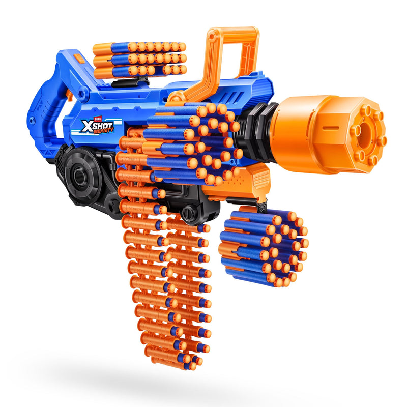 Zuru X-Shot Insanity Smoking Barrel Foam Dart Toy Blaster with 72 Darts S5